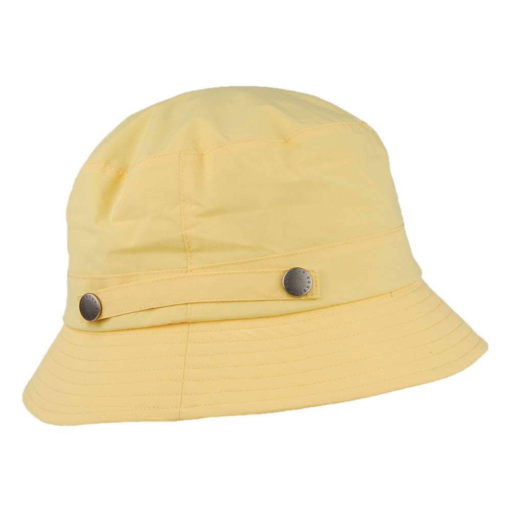 Barbour Hats Weather Comfort Waterproof Bucket Hat - Yellow