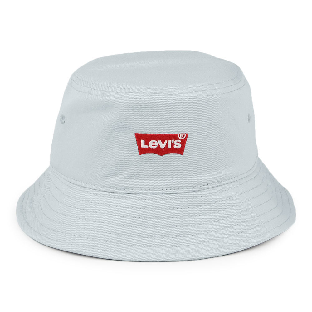 Levi's Hats Batwing Cotton Bucket Hat - Light Blue