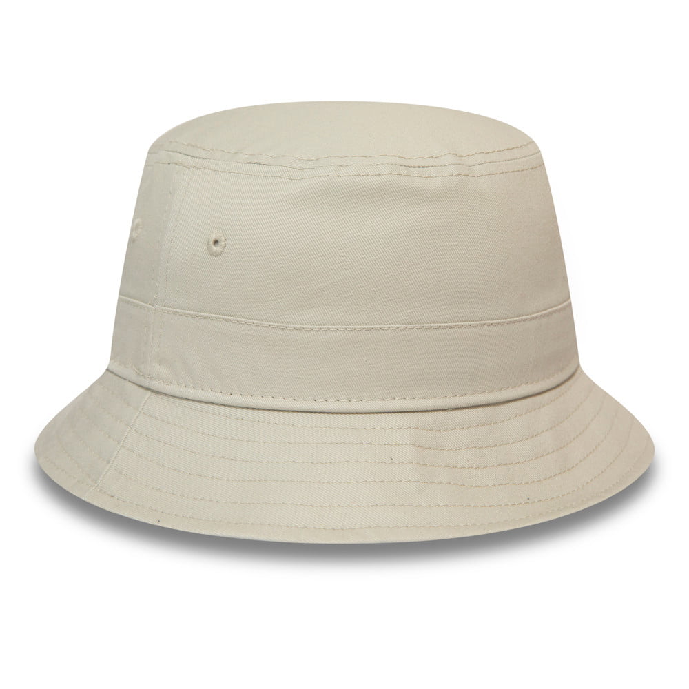 New Era Essential Cotton Bucket Hat - Stone