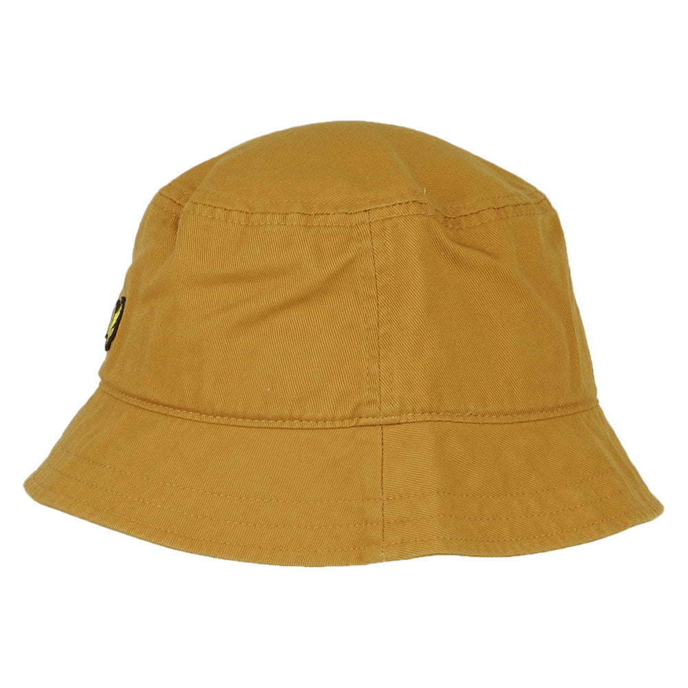 Lyle & Scott Hats Cotton Twill Bucket Hat - Caramel