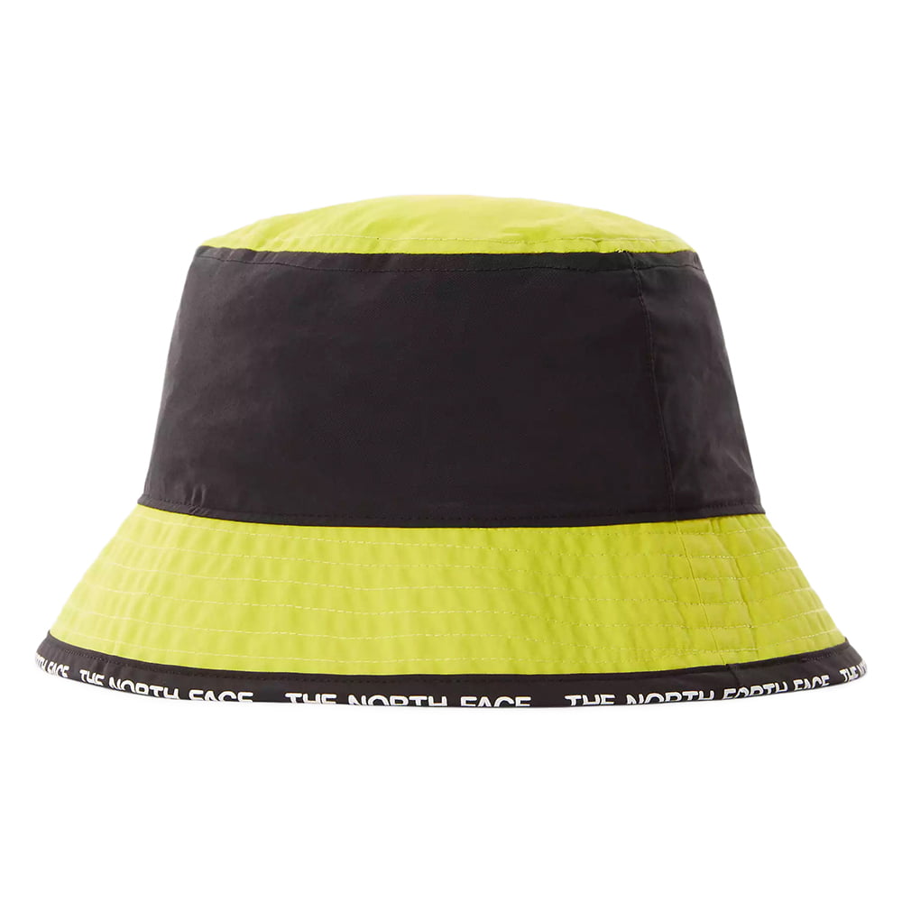 The North Face Hats Cypress Lightweight Packable Bucket Hat - Black-Lime