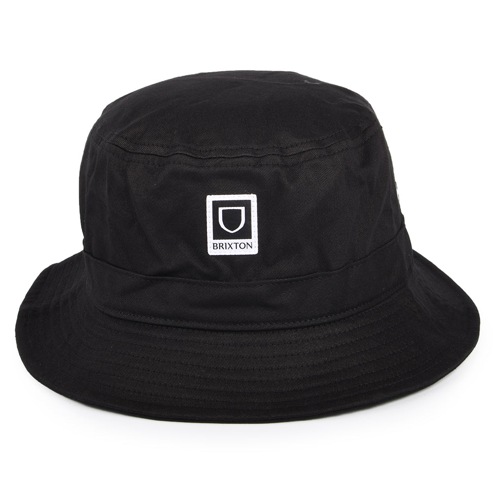 Brixton Hats Beta Packable Cotton Bucket Hat - Black