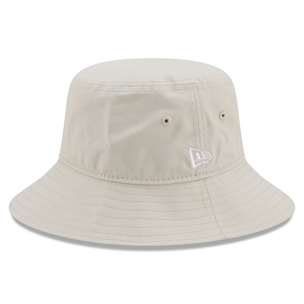 New Era Cotton Tapered Bucket Hat - NE Essential - Stone