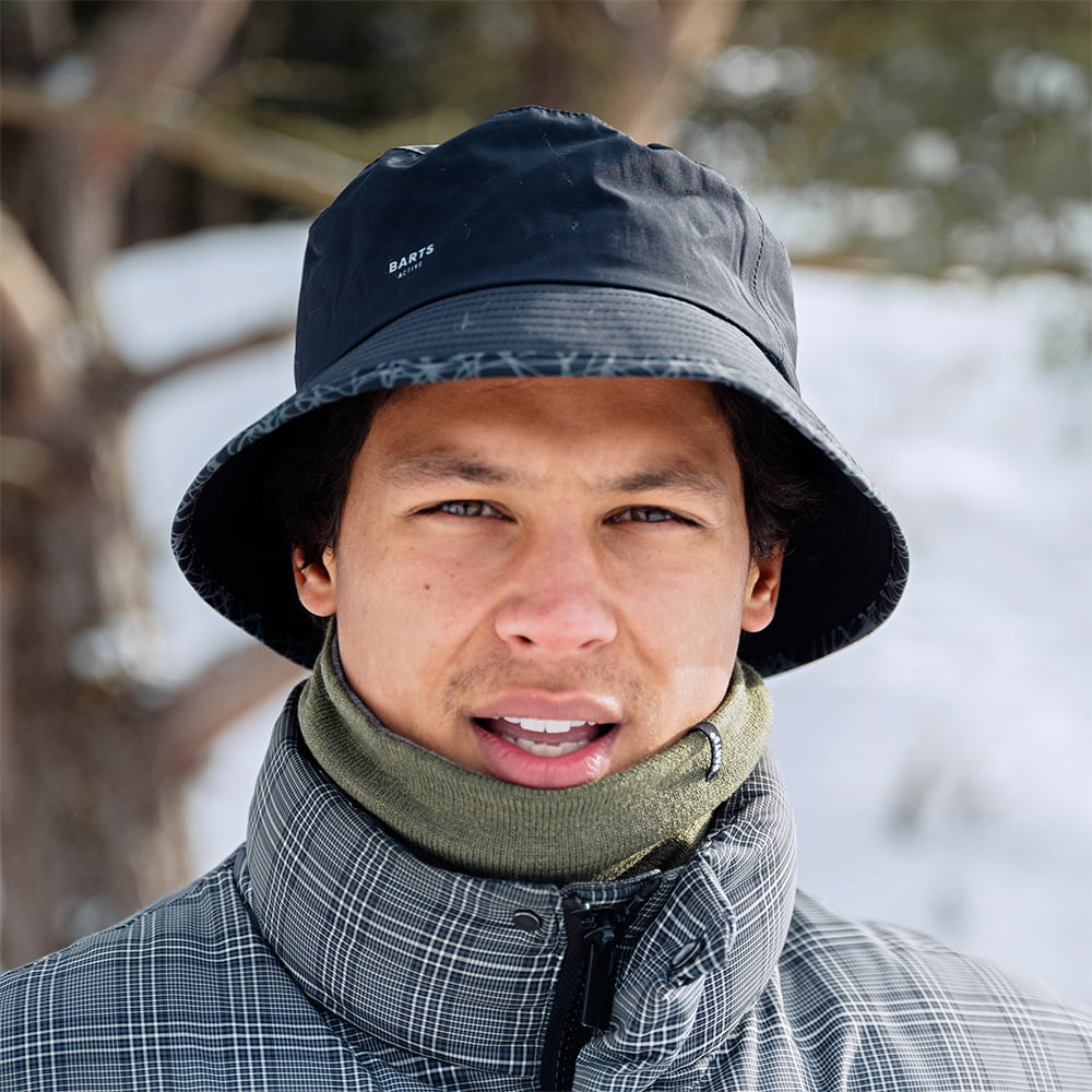 Barts Hats Active Water Resistant Bucket Hat - Black