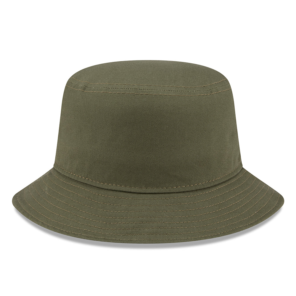 New Era NE Tapered Cotton Bucket Hat - Olive