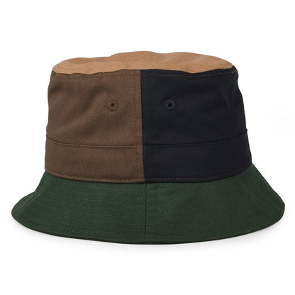 Barbour Hats Laytham Cotton Bucket Hat - Olive-Multi