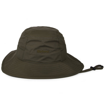 Barbour Hats Milton Waxed Cotton Boonie Hat - Olive