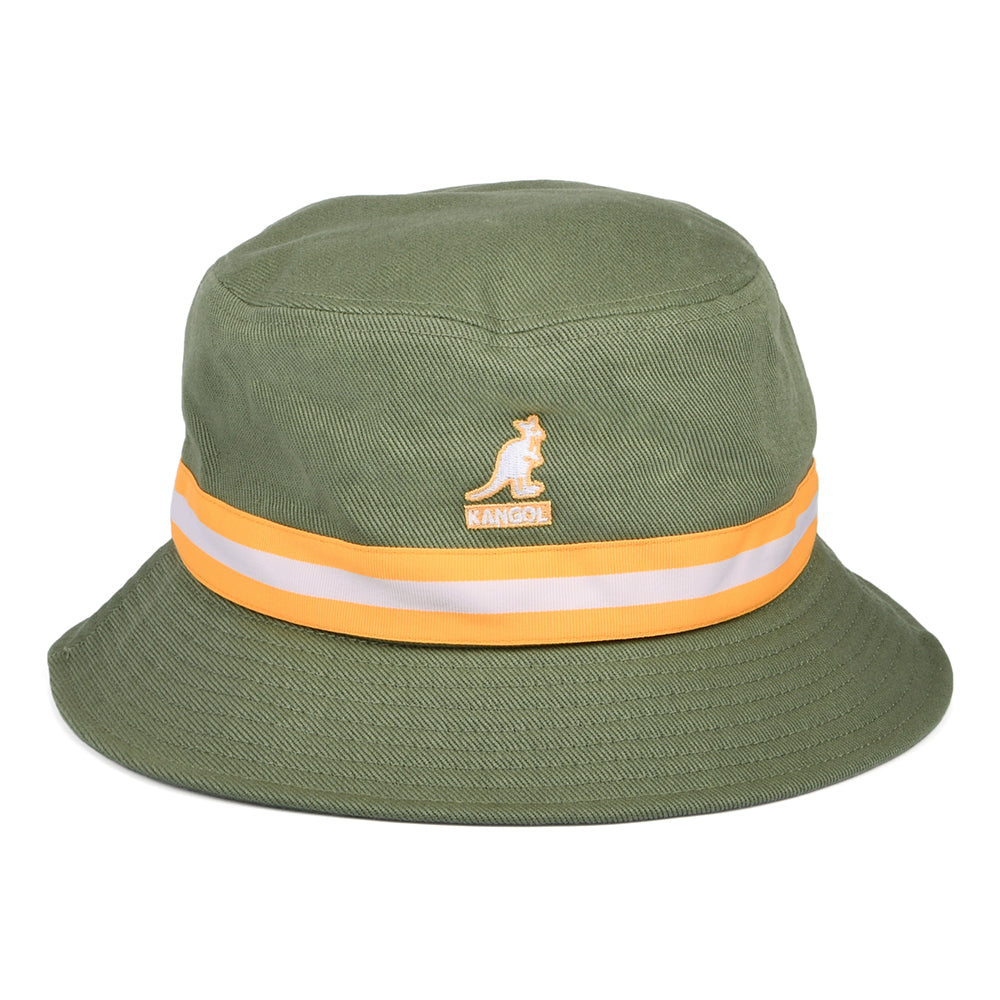 Kangol Stripe Lahinch Bucket Hat - Sage