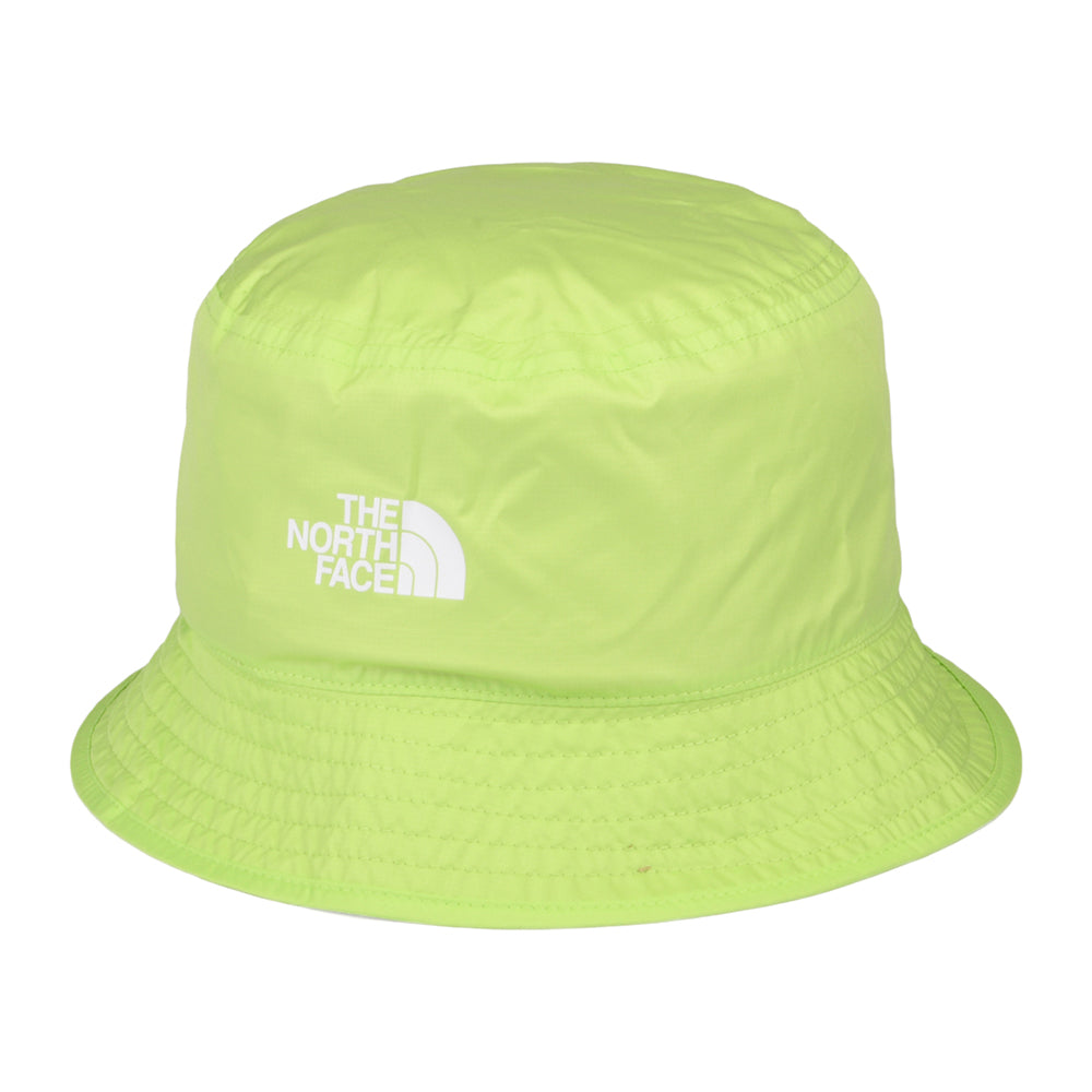 The North Face Hats Sun Stash Packable Reversible Bucket Hat - Neon Green-Light Green