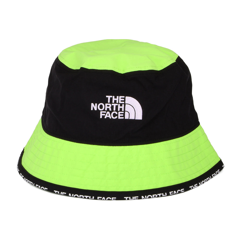 The North Face Cypress Lightweight Packable Bucket Hat - Black-Neon Green