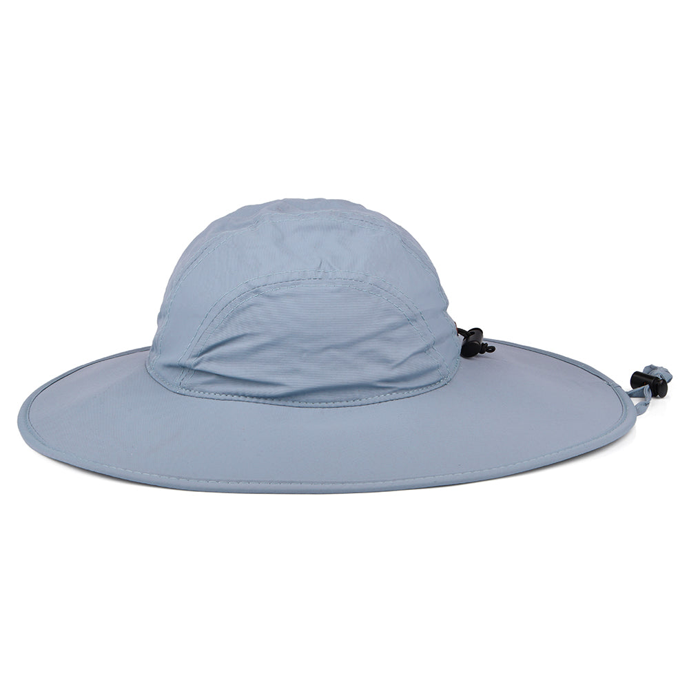 Scala Hats Florenzia Nylon Wide Brim Boonie Hat - Light Grey