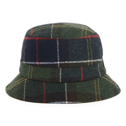 Barbour Hats Heidi Tartan Bucket Hat - Navy-Olive