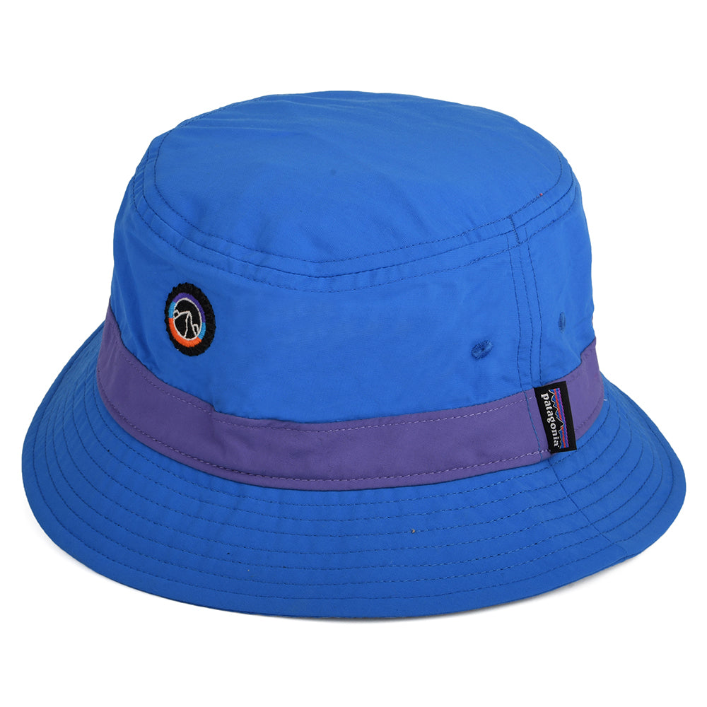 Patagonia Hats Fitz Roy Icon Wavefarer Bucket Hat - Mid Blue – Village Hats