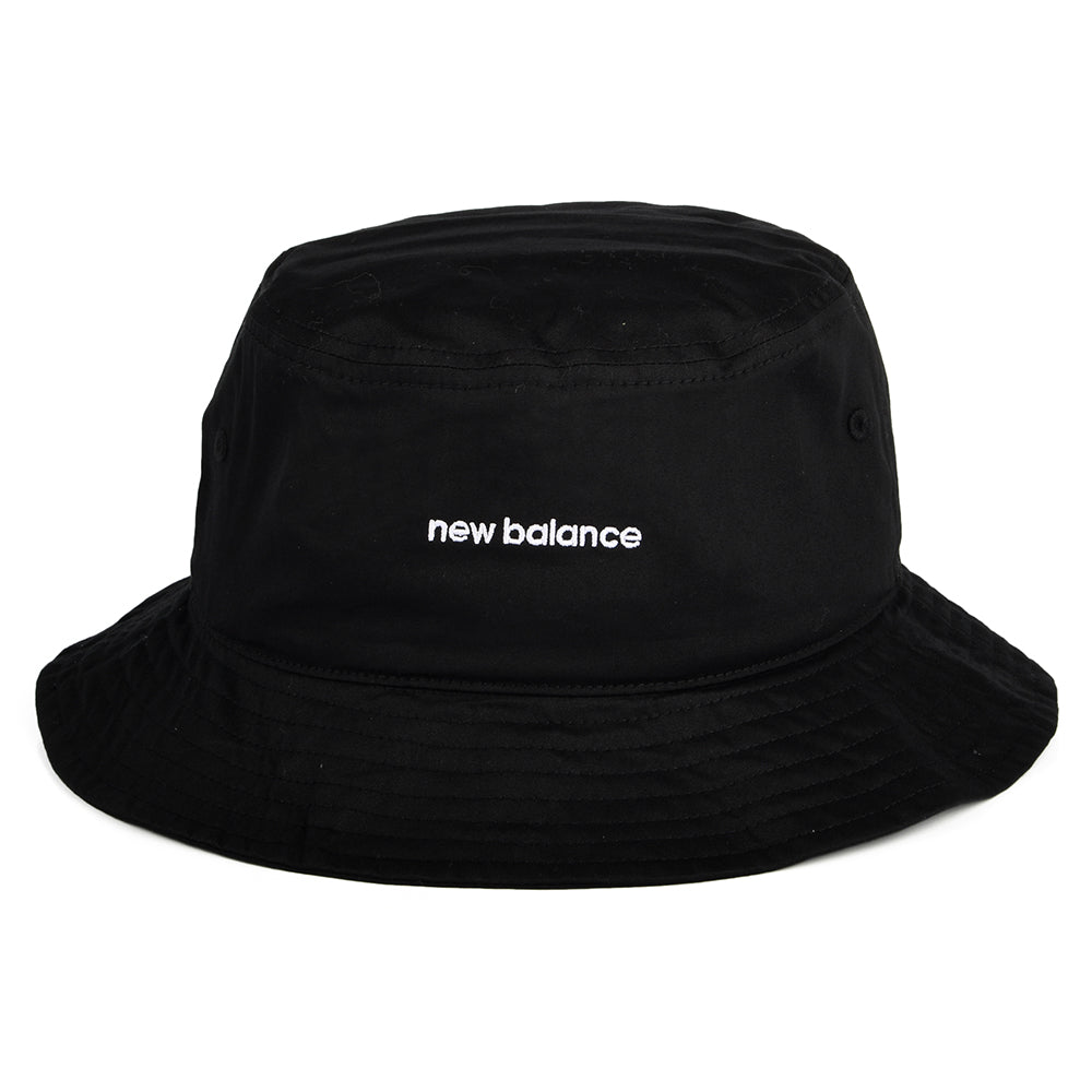 New Balance Hats Cotton Twill Bucket Hat - Black