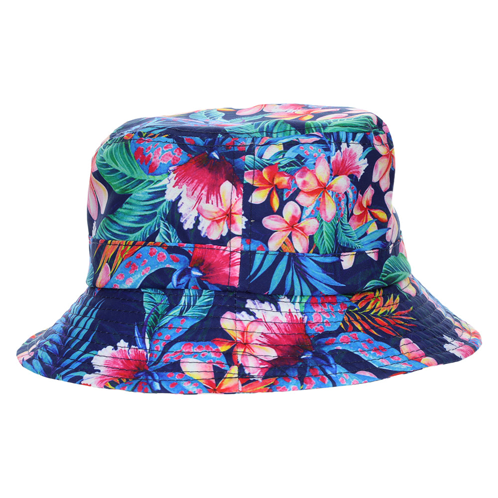 Cappelli Hats Praia Tropical Bucket Hat - Purple