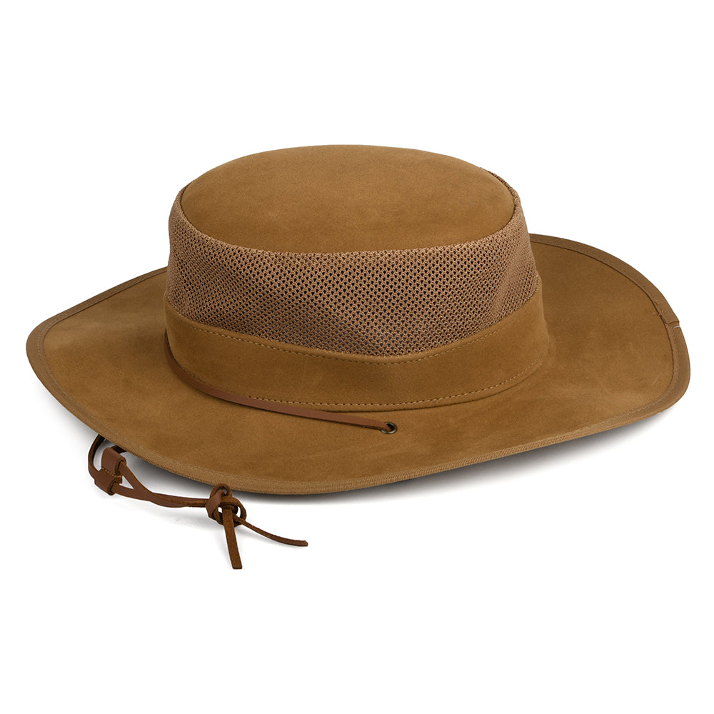 Dorfman Pacific Hats Rowan Vented Boonie Hat - Tan