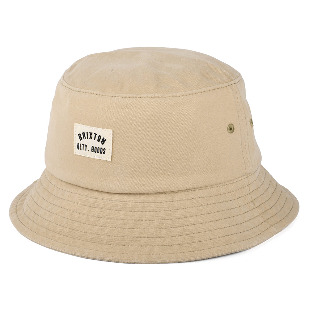 Brixton Hats Woodburn Washed Packable Bucket Hat - Sand – Village Hats