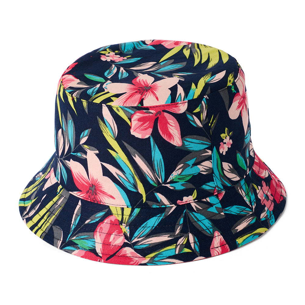 Failsworth Hats Reversible Cotton Bucket Hat - Salmon