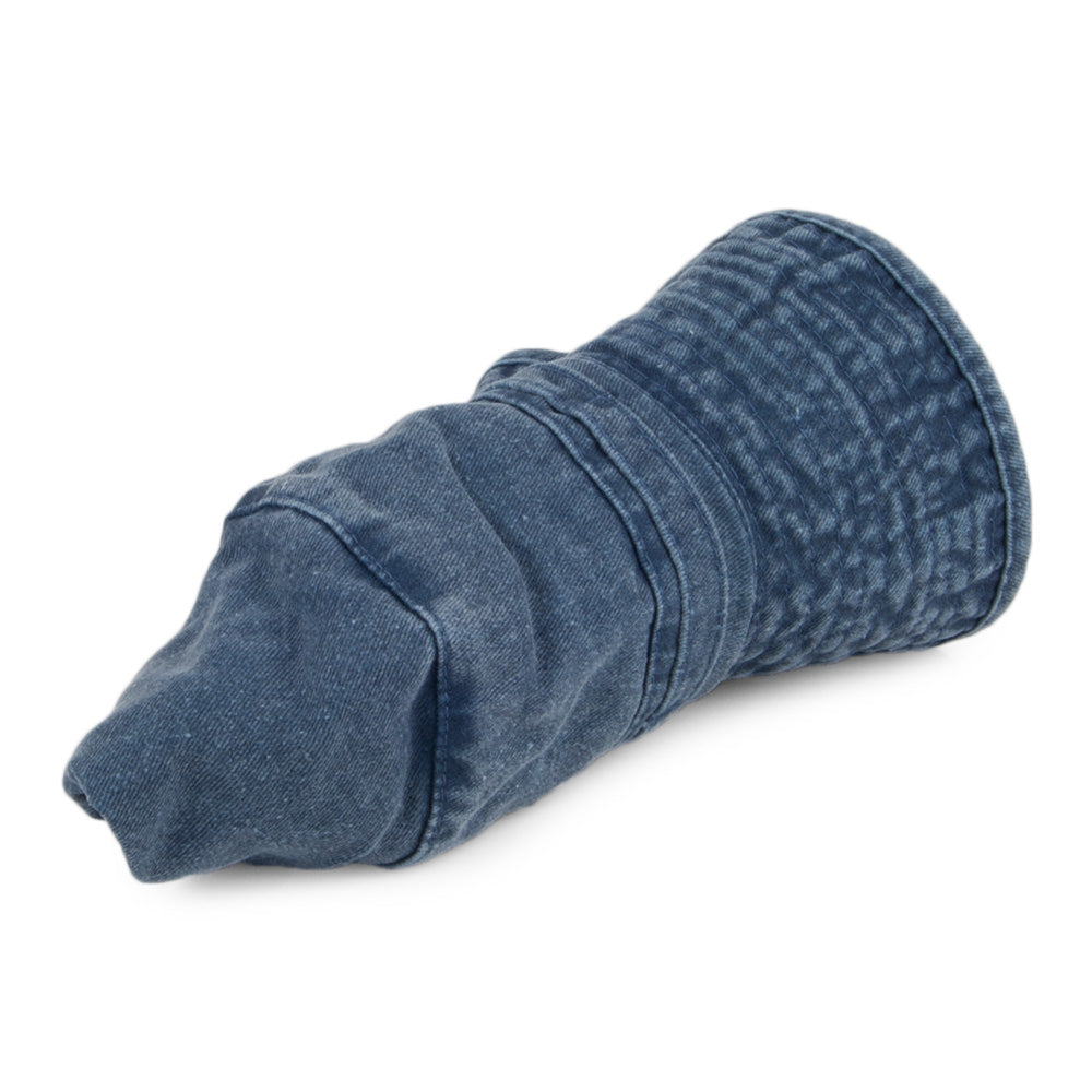 Jaxon & James Packable Cotton Boonie Hat - Navy Blue