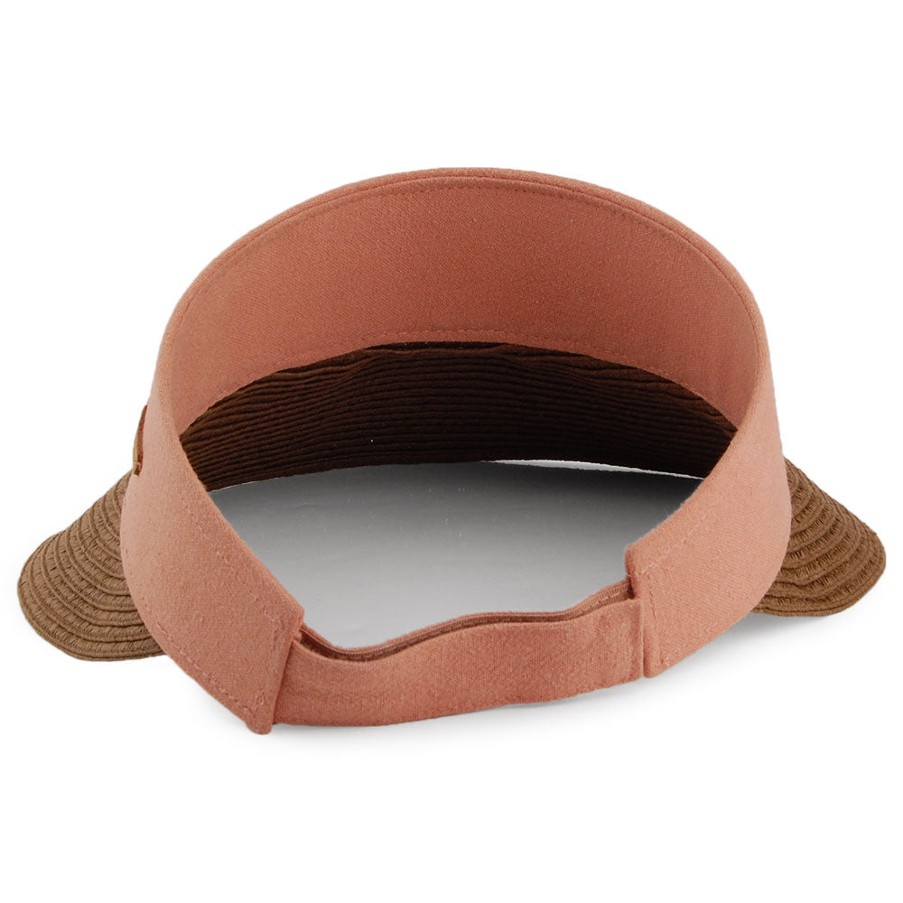 Barts Hats Vesder Visor - Dusky Pink