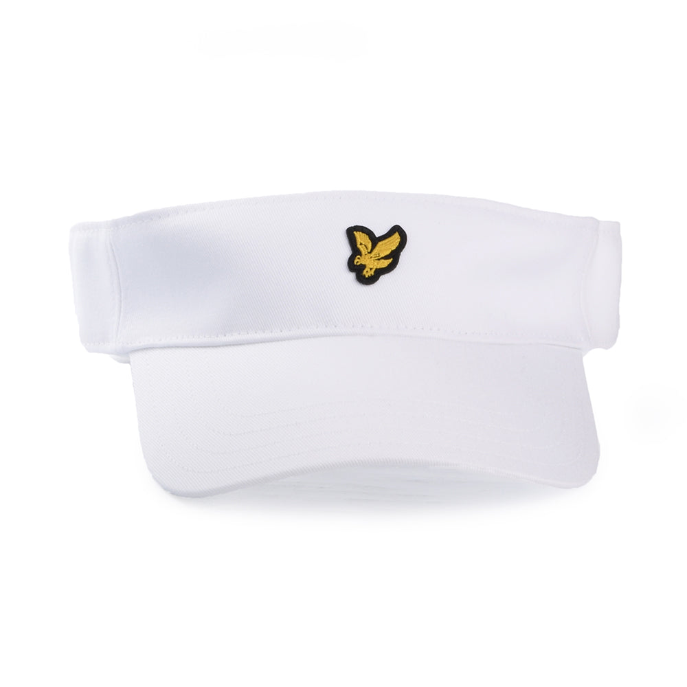 Lyle & Scott Hats Organic Cotton Sun Visor - White