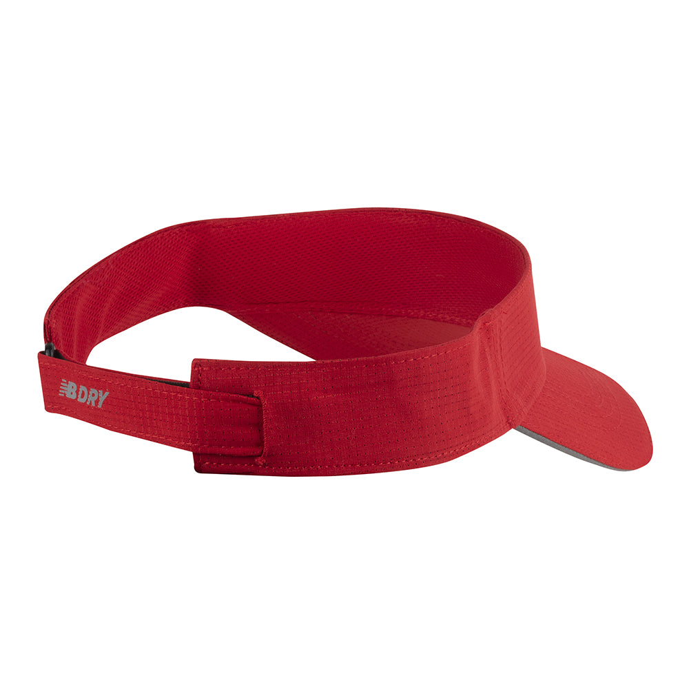 New Balance Hats Performance Sun Visor - Red