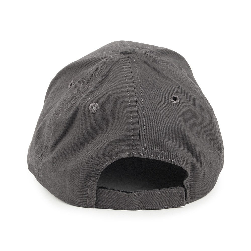 Brushed Cotton Baseball Cap - Grey