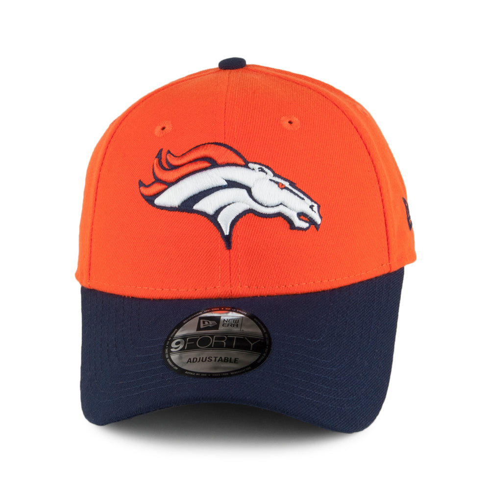 New Era 9FORTY Denver Broncos Baseball Cap - NFL The League - Orange-Navy