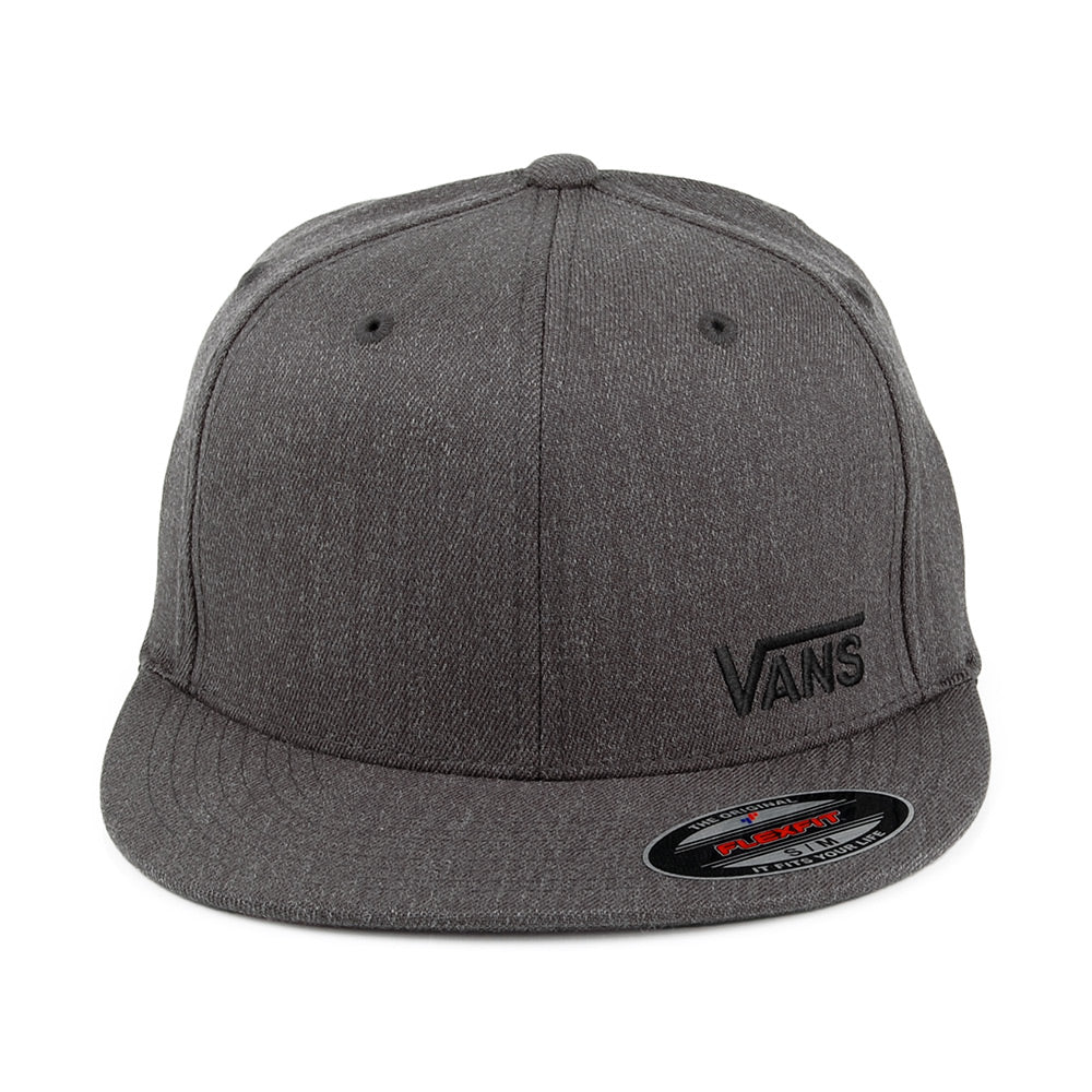 Vans Hats Splitz Flexfit Baseball Cap - Charcoal