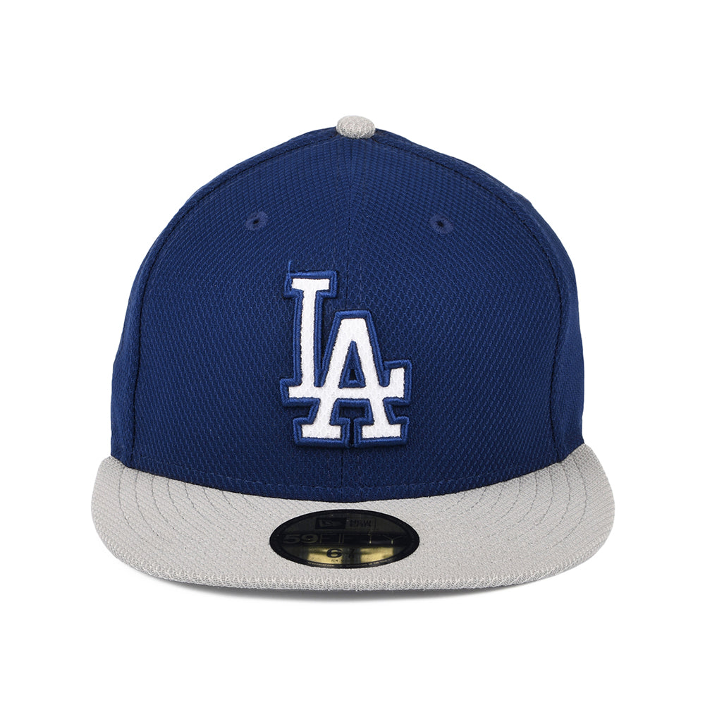 New Era 59FIFTY L.A. Dodgers Baseball Cap - Diamond Era - Blue-Grey