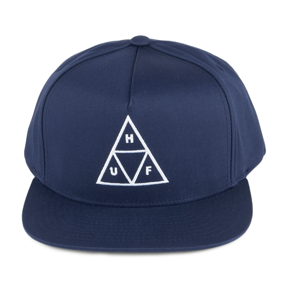 HUF Triple Triangle Snapback Cap - Navy