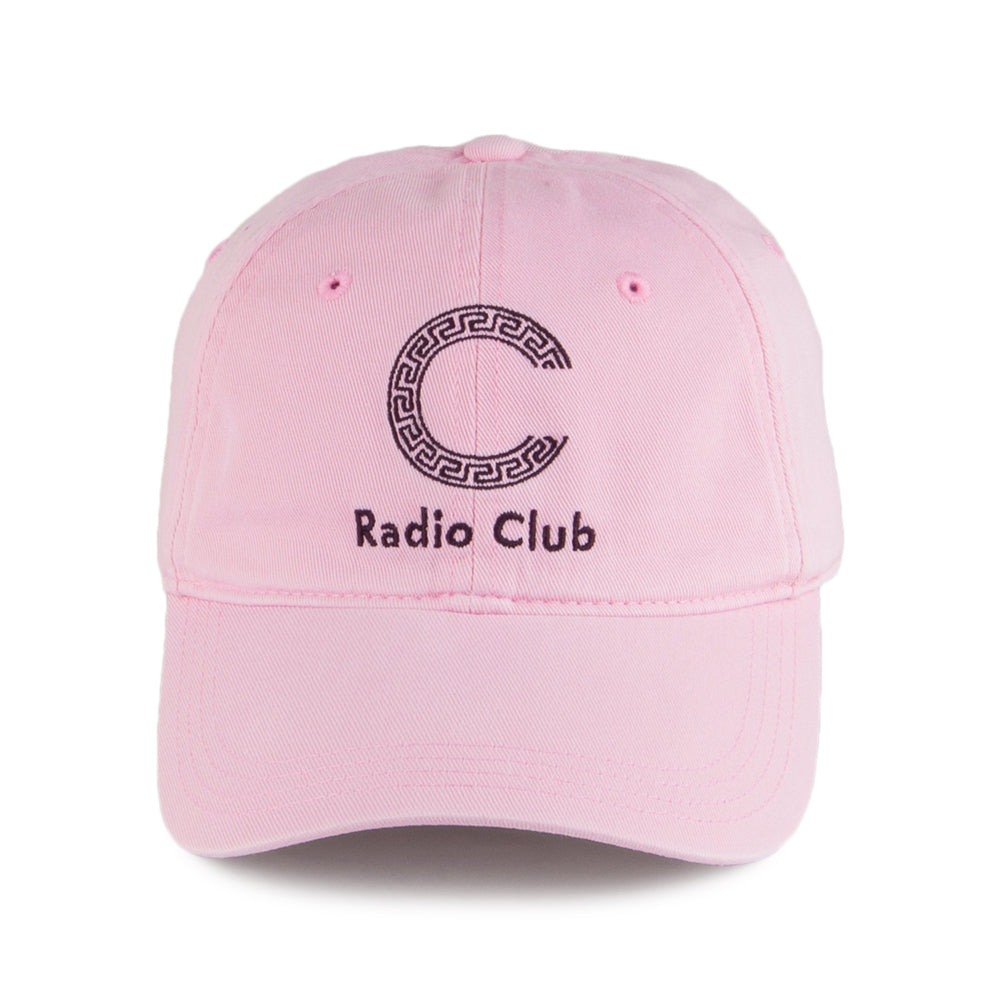 Carhartt WIP Hats Radio Club Logo Baseball Cap - Light Pink