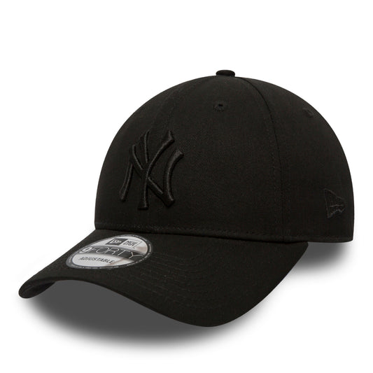 New Era 9FORTY New York Yankees Baseball Cap - MLB League Essential - Black