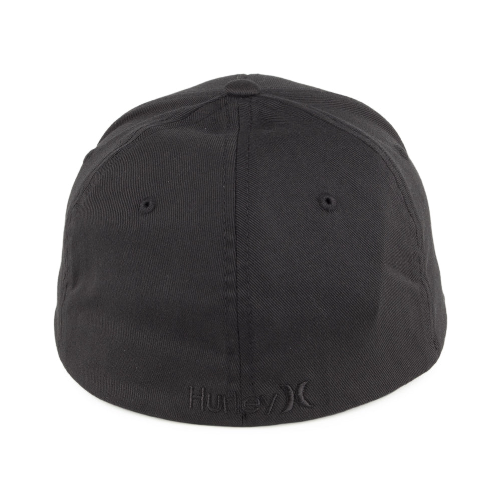 Hurley Hats One & Only Flexfit Baseball Cap - Black On Black