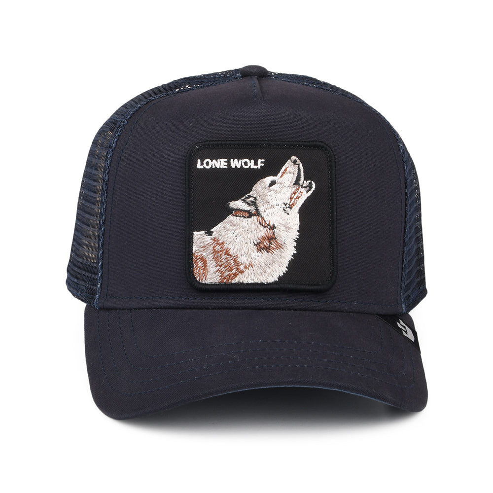 Goorin Bros. Lone Wolf Trucker Cap - Navy Blue