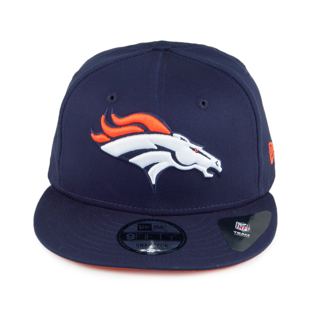 New Era 9FIFTY Denver Broncos Snapback Cap - NFL Team Classic Snap - Navy