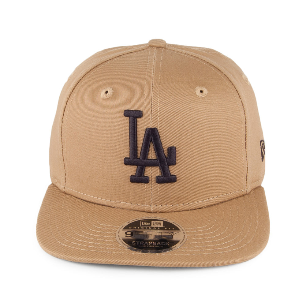 New Era 9FIFTY L.A. Dodgers Snapback Cap - NE True Originators - Khaki