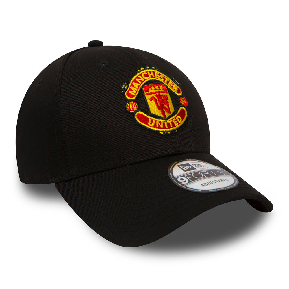 New Era 9FORTY Manchester United FC Baseball Cap - Black