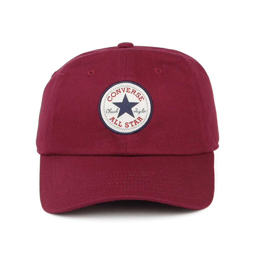 Converse Tip Off Cotton Baseball Cap - Wine