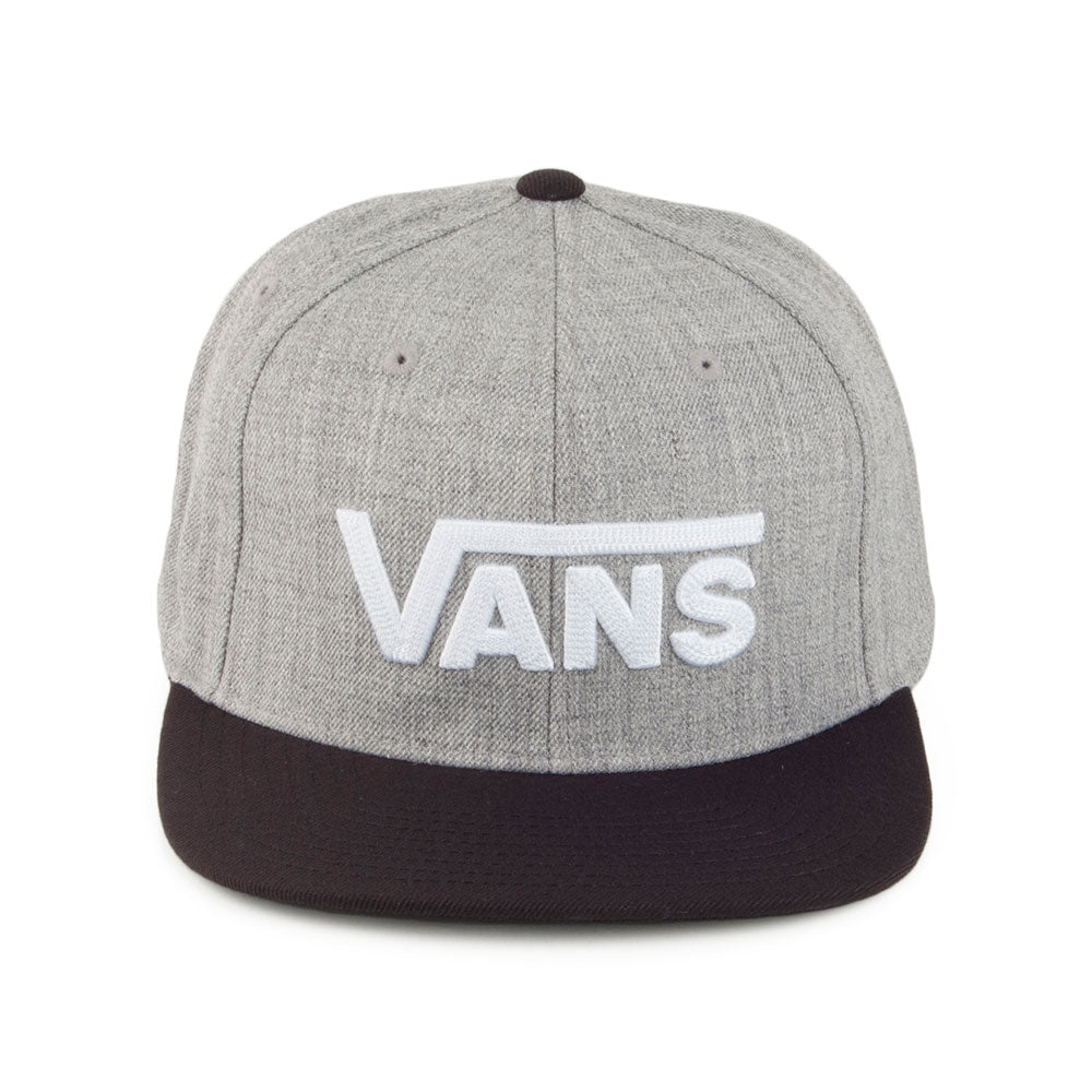 Vans Hats Drop V II Snapback Cap - Grey-Black