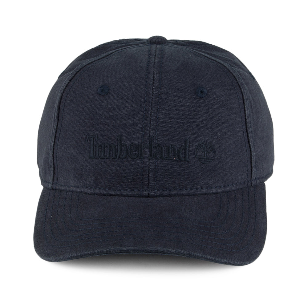 Timberland Hats Embroidered Baseball Cap - Tonal Navy Logo