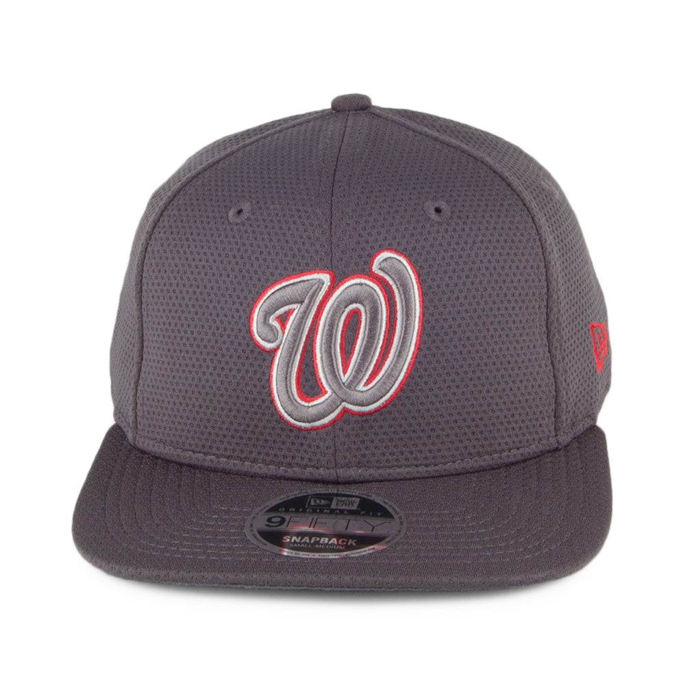 New Era 9FIFTY Washington Nationals Snapback Cap - Tone Tech Redux - Graphite