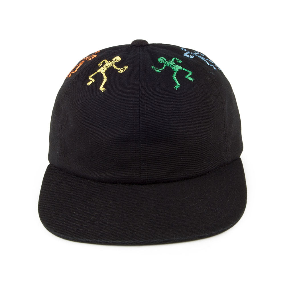 HUF Owsley 6 Panel Snapback Cap - Black