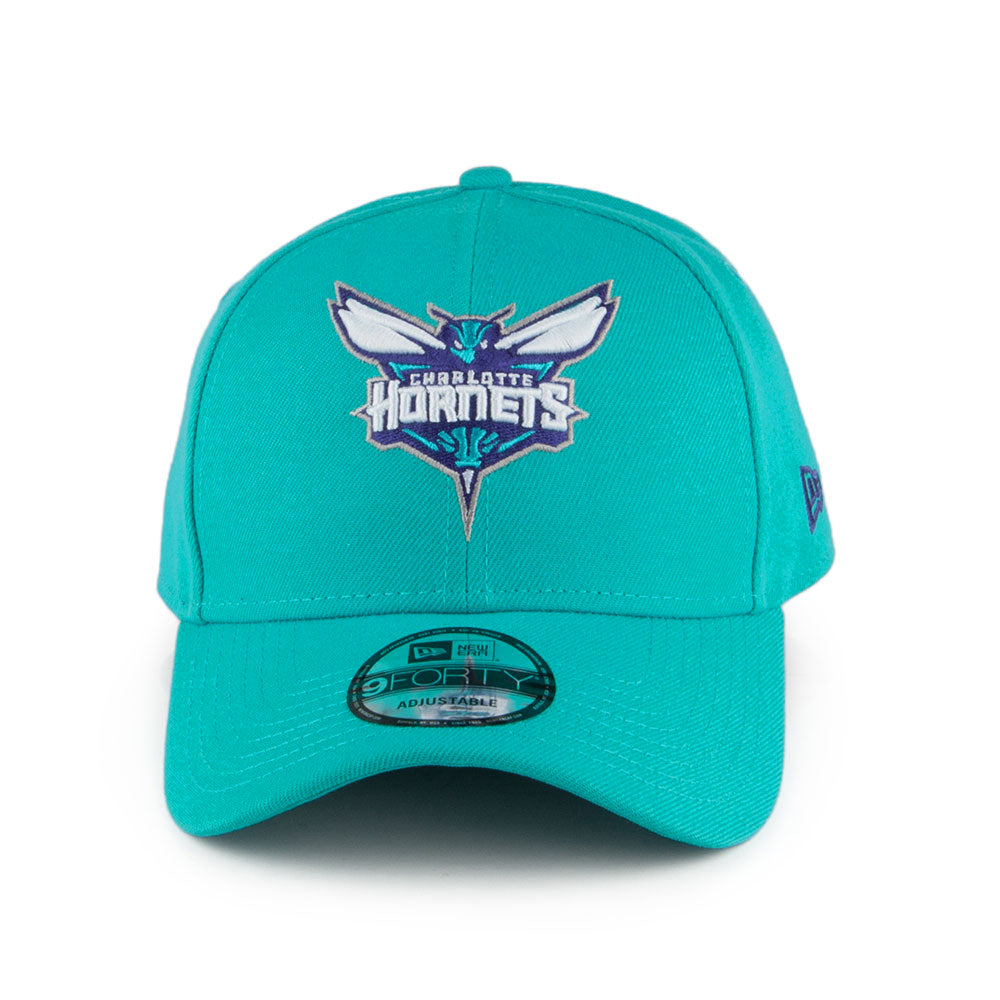 New Era 9FORTY Charlotte Hornets Baseball Cap - NBA The League - Teal