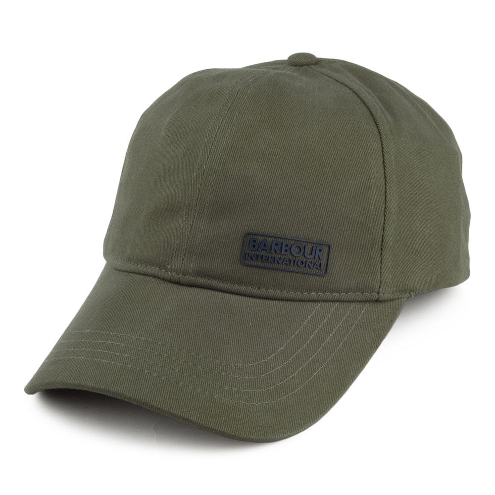 Barbour International Norton Drill Baseball Cap - Green