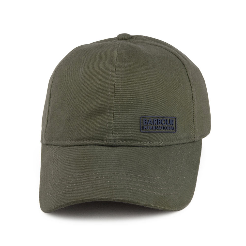 Barbour International Norton Drill Baseball Cap - Green