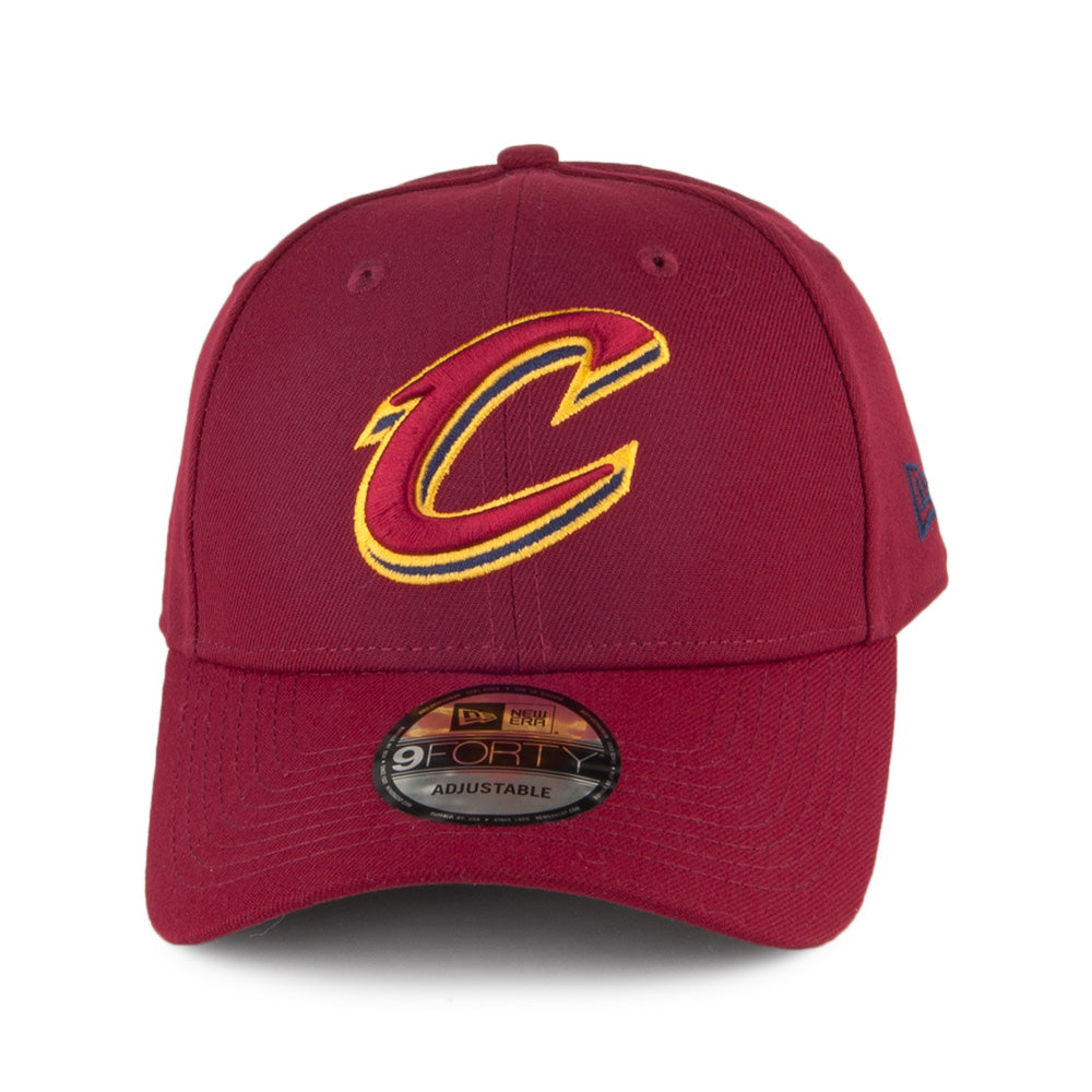 New Era 9FORTY Cleveland Cavaliers Baseball Cap - NBA The League - Burgundy