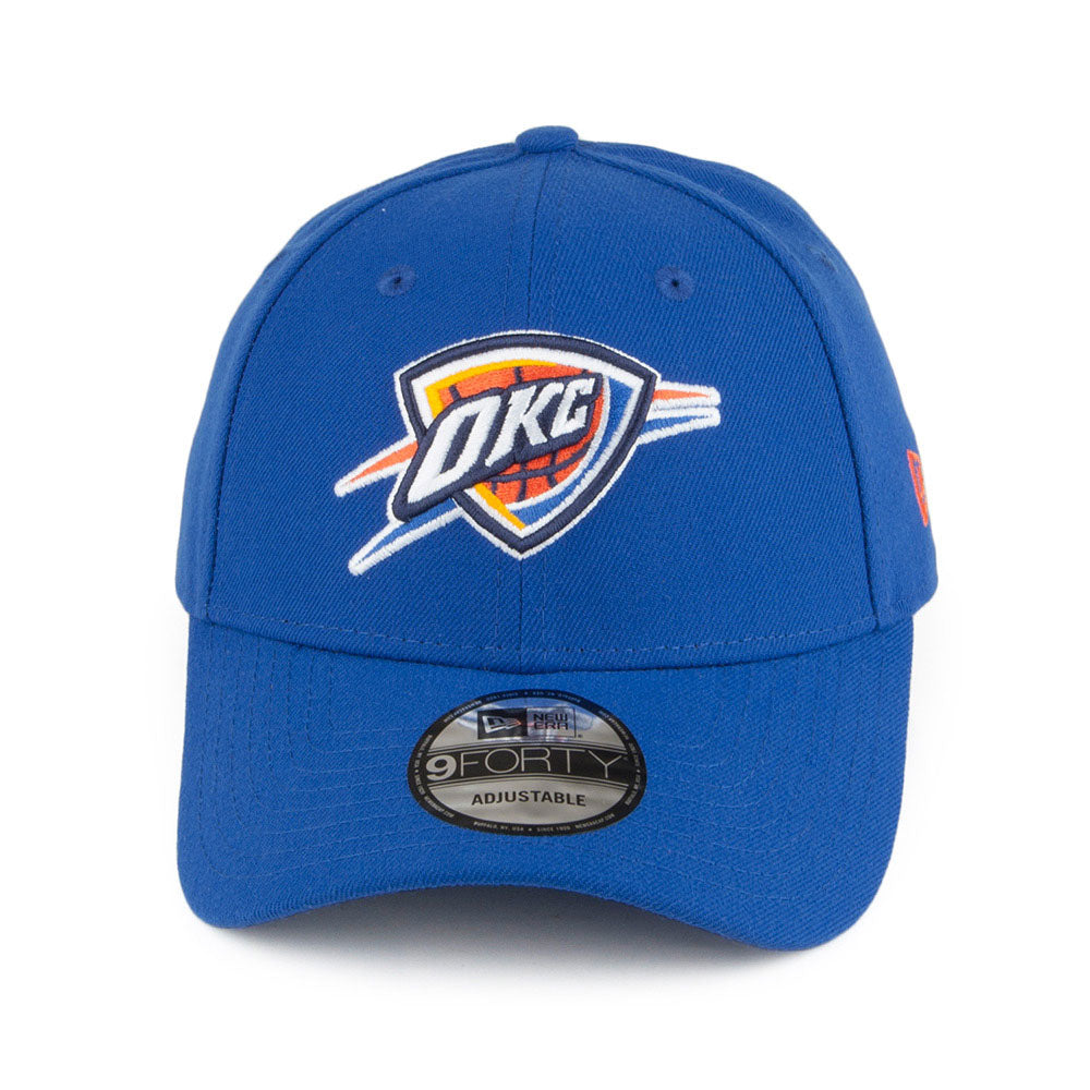 New Era 9FORTY Oklahoma City Thunder Baseball Cap - NBA The League - Royal Blue