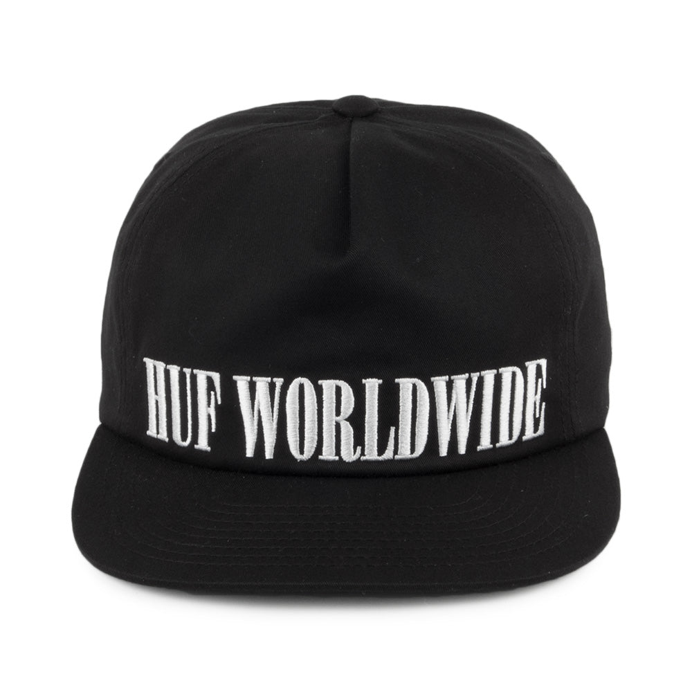 HUF Serif Snapback Cap - Black