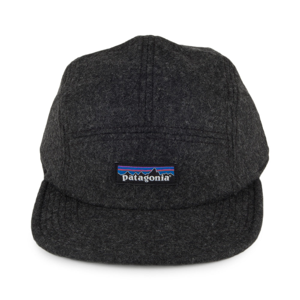 Patagonia Hats Recycled Wool 5 Panel Cap - Grey